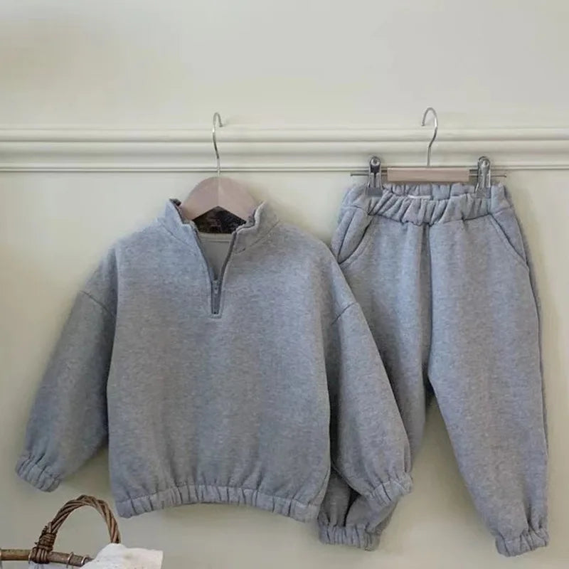 Zipper Fleece Tracksuit