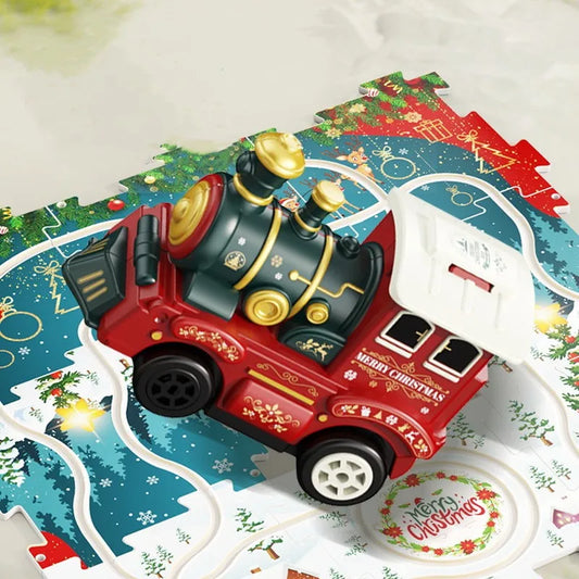 Build your own Christmas wonderland - Christmas Train puzzle