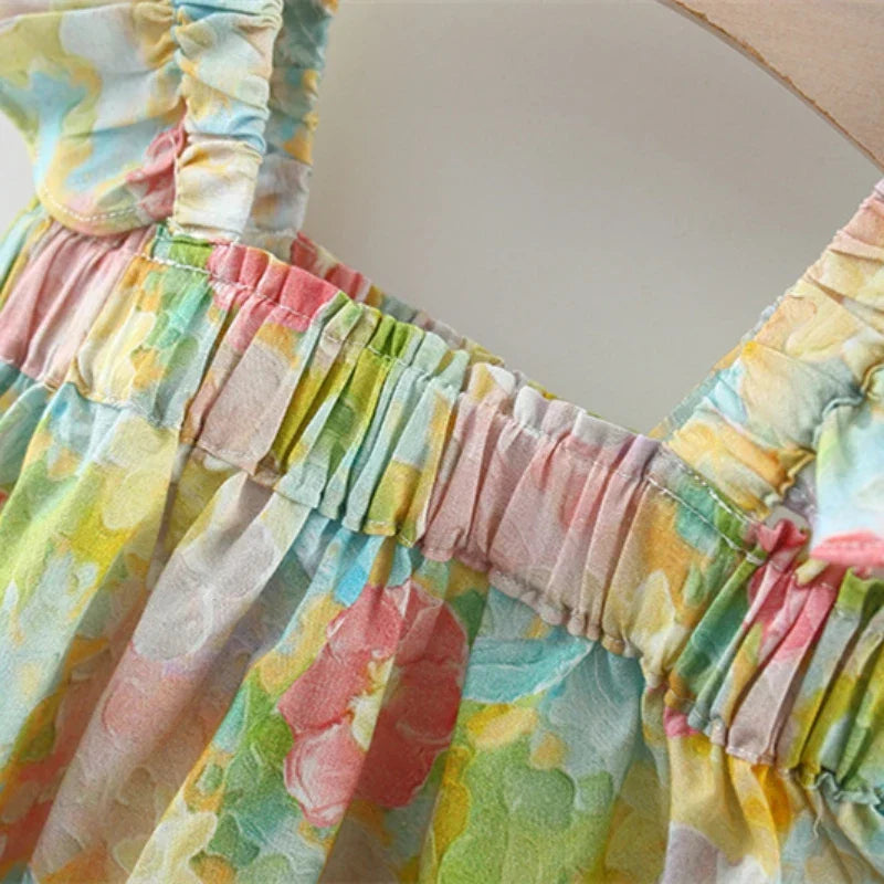 Summer Flower Chic - Summer Dress Peony print