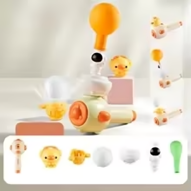 Improve Skills & Communication - Montessori Blowing Play Toys
