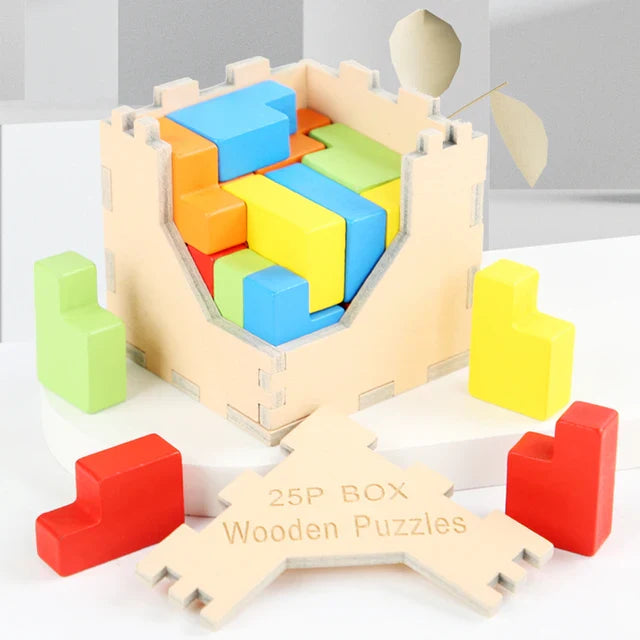 Train is brein - 3D Tetris Brain-teaser