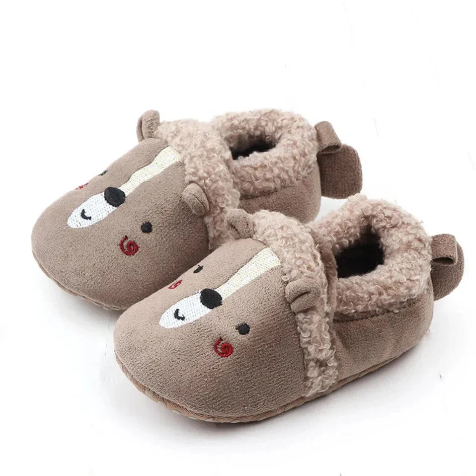 Cuddly soft animals - Toddler Animal slippers