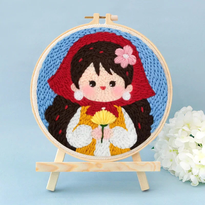 Soft & Innovative – DIY Punch Needle Home Decor Set