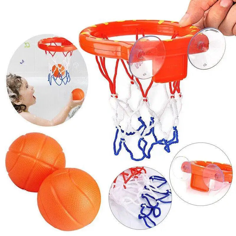 Splashing Scoring Play - Basketball Bath Toys Set