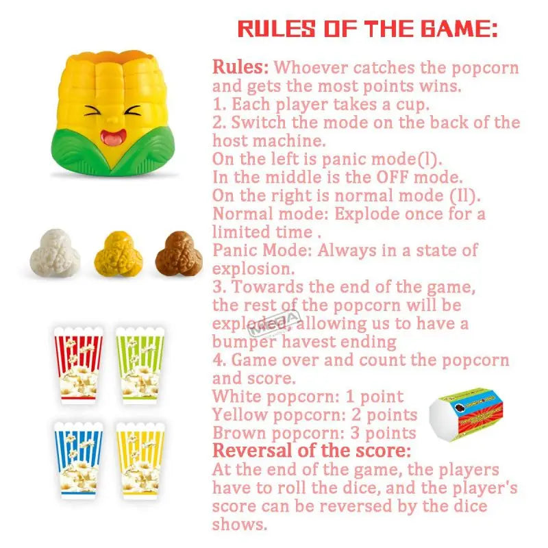 Popping with Popcorn - Family game