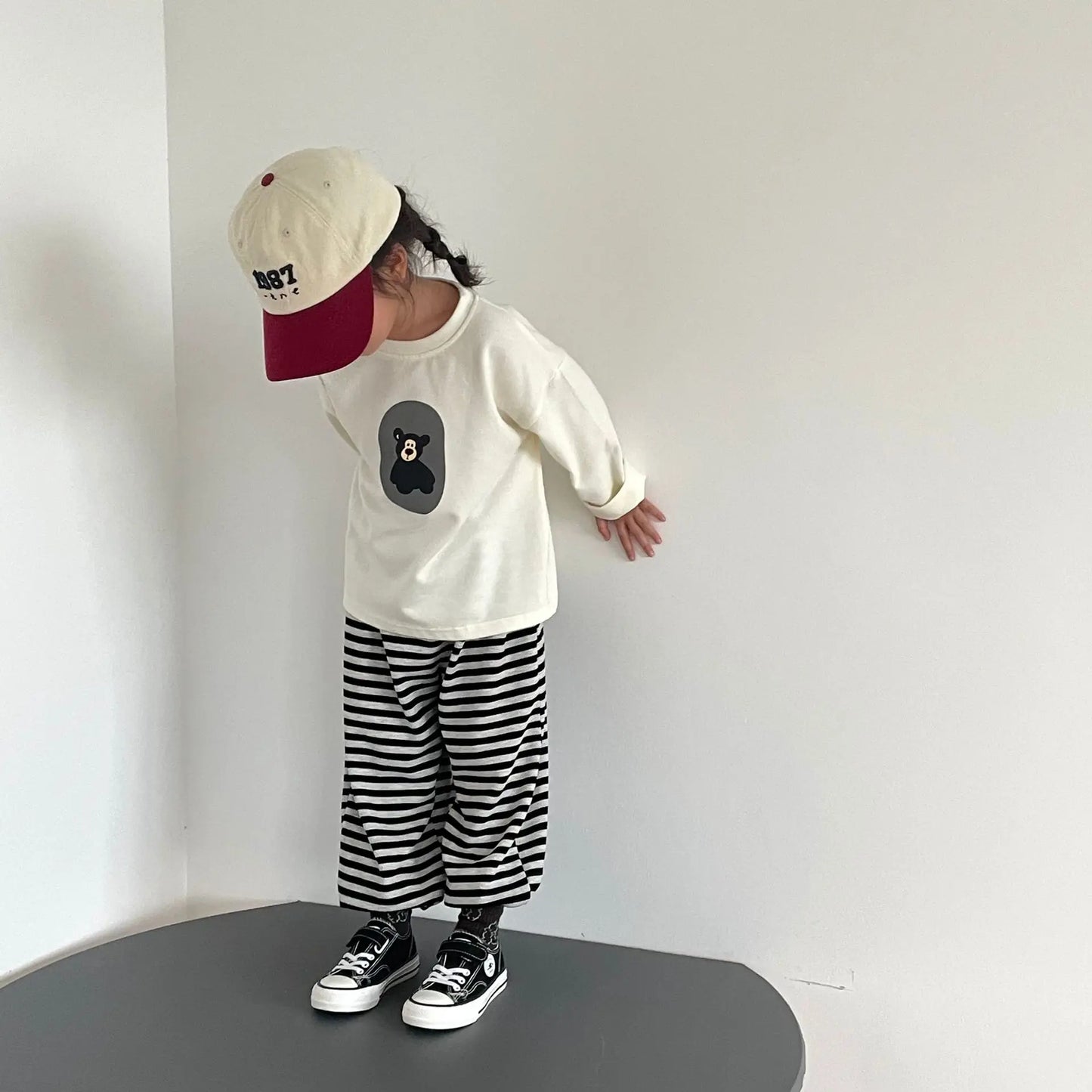 Bear Print - Sweater