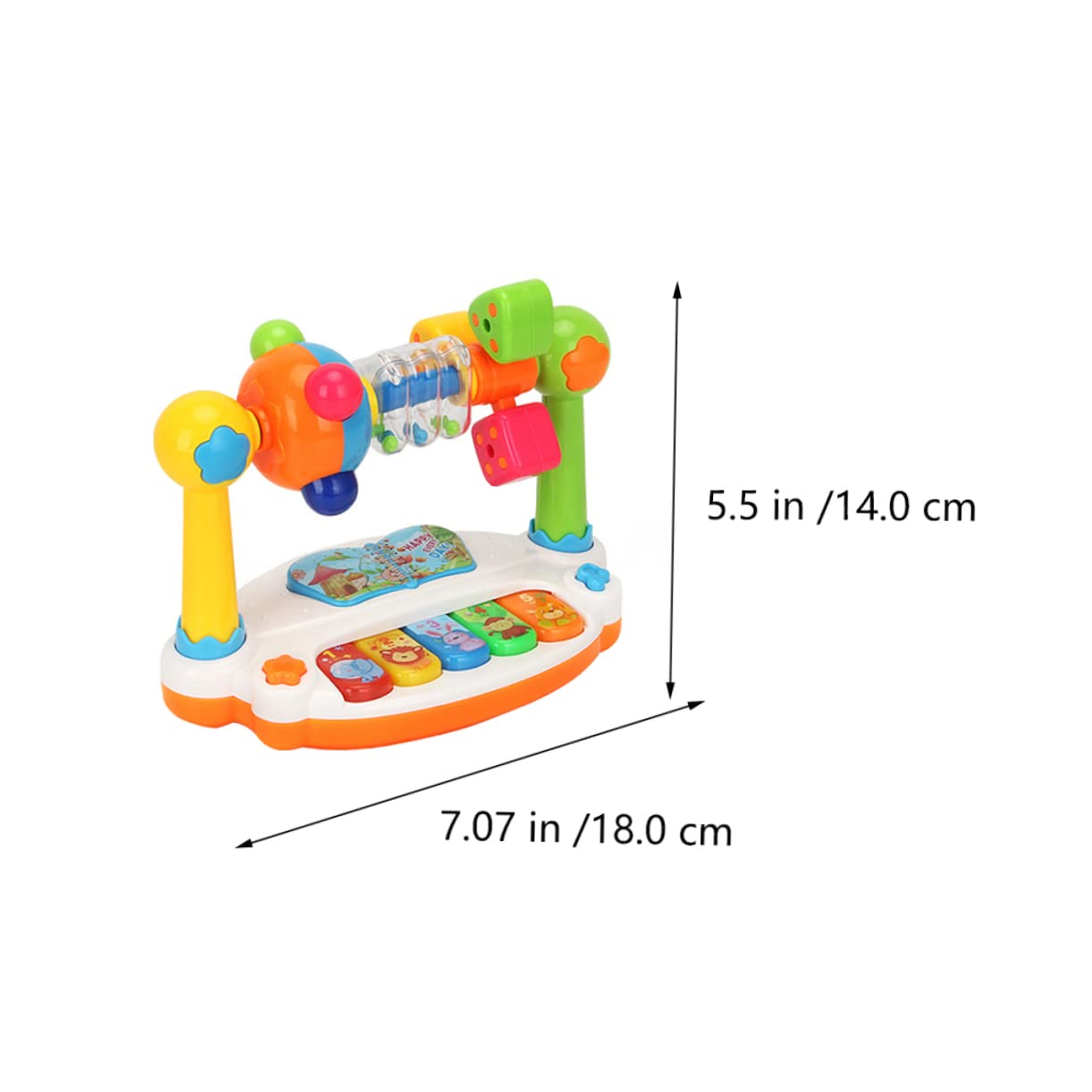 Music & Light – Rotating Plaything Piano