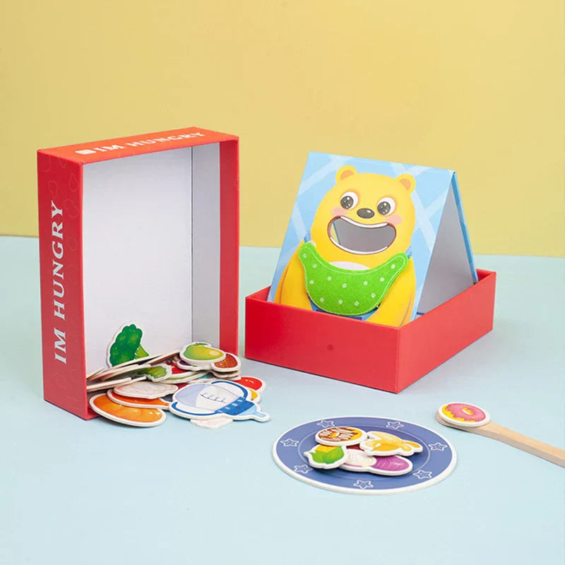 Fine Motor Skills & Color Recognition - Montessori Food Activity