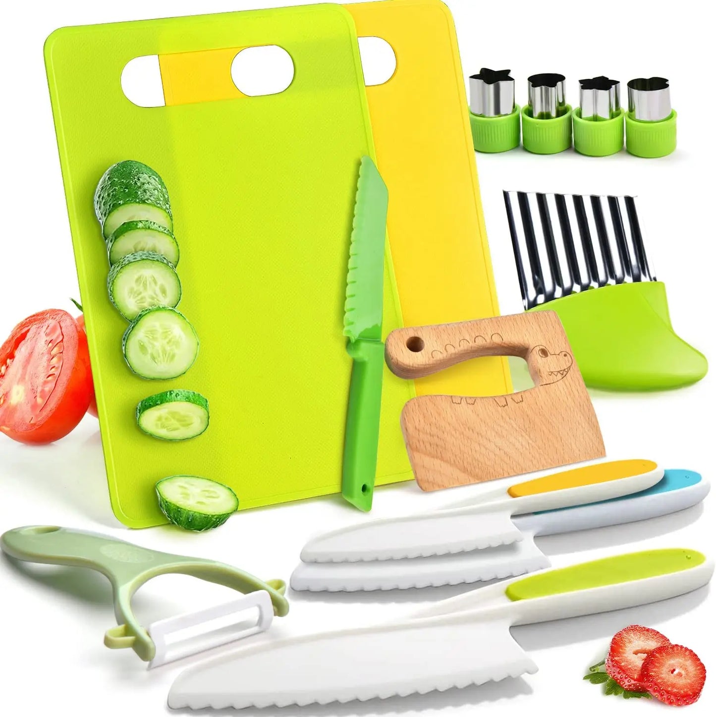Safety in the kitchen - Children's cutting set