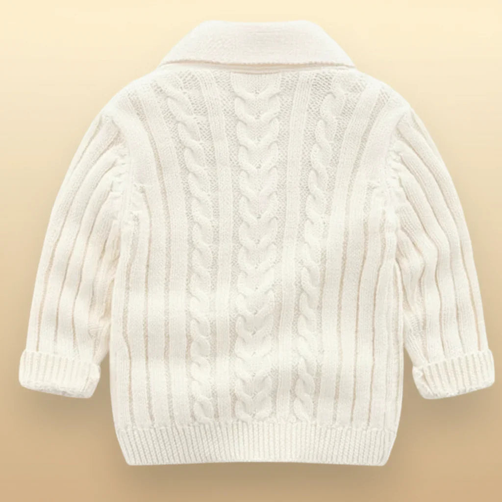 Comfortable & Stylish – Knitted Children's Cardigan Sweater