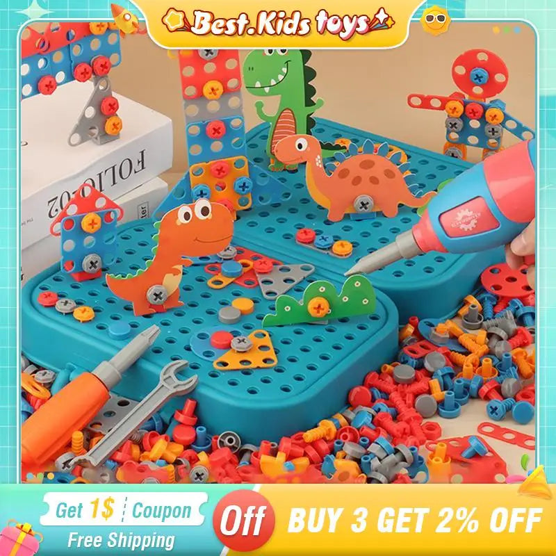 Adventurous Construction Play - Drill Set