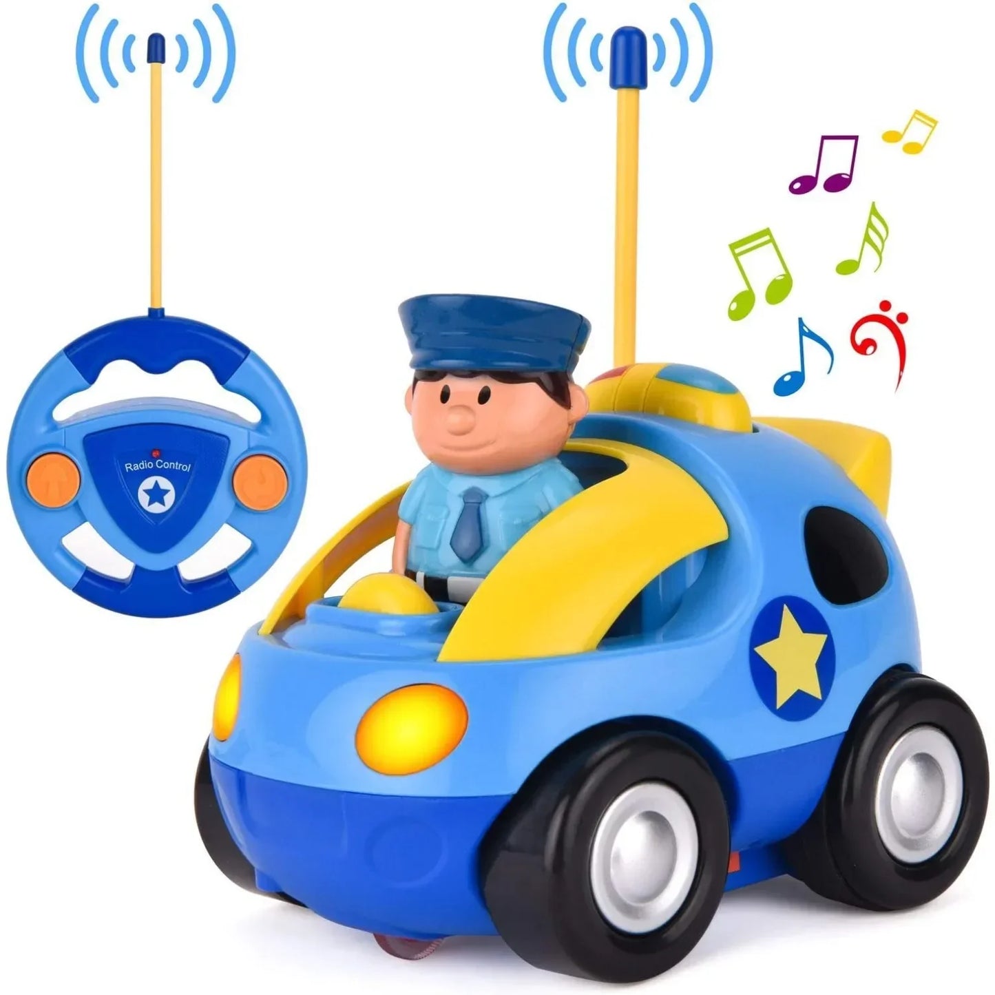 Merry Racing Play - Police Toy Car