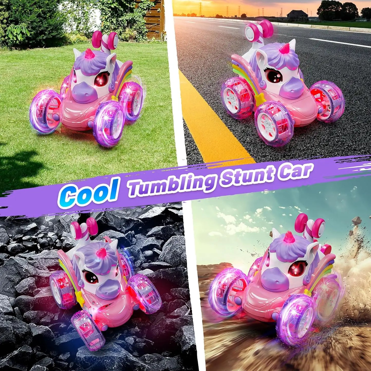 Vibrant & active – Unicorn RC car