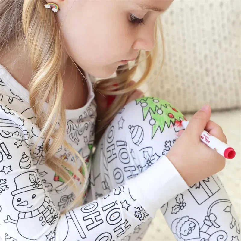 Color & Dream - Coloring Children's Pajama Kit
