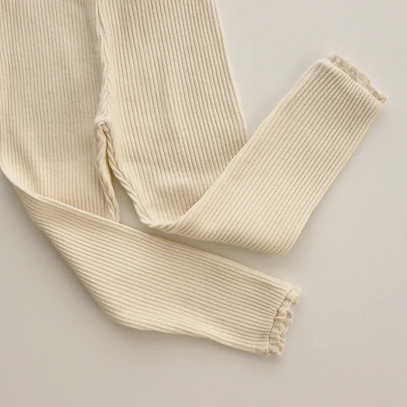 Plush & Comfortable - Rib Fabric Leggings