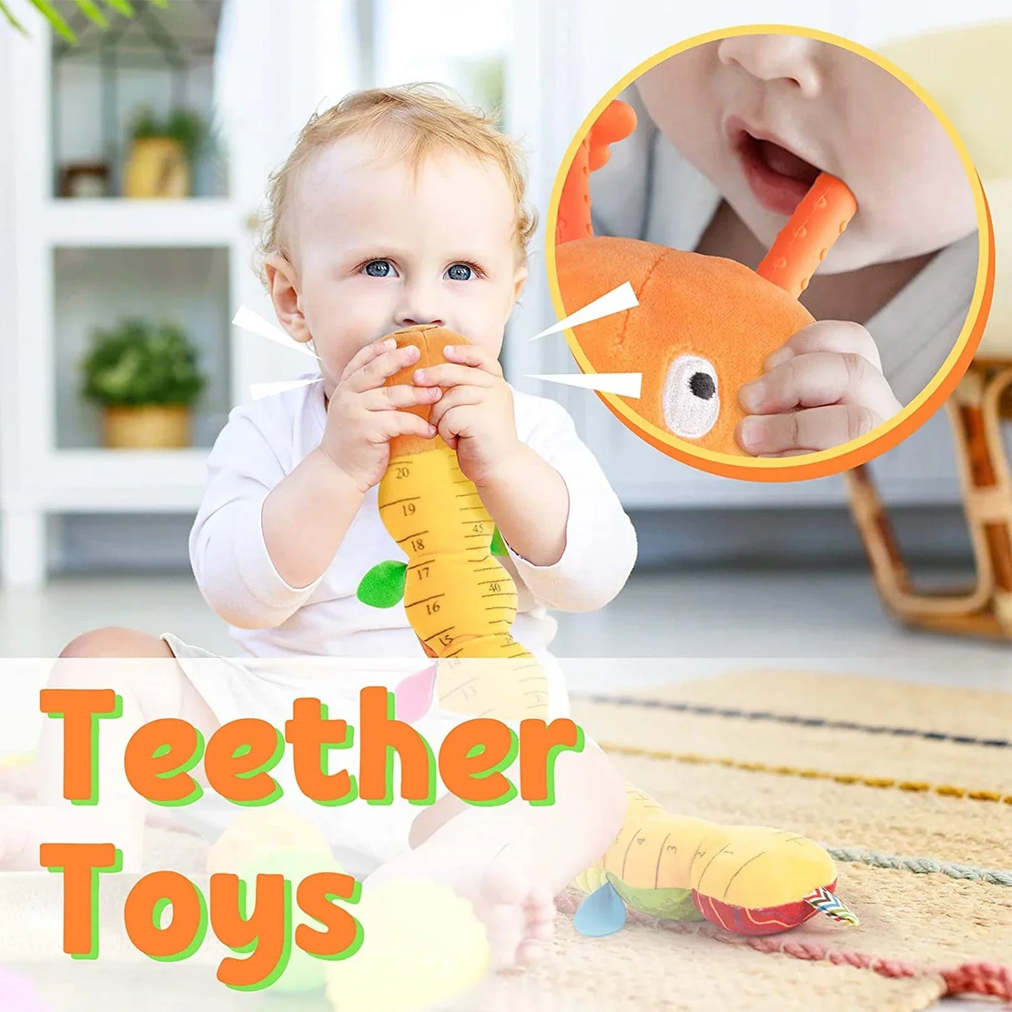 Melody rattle plush toy