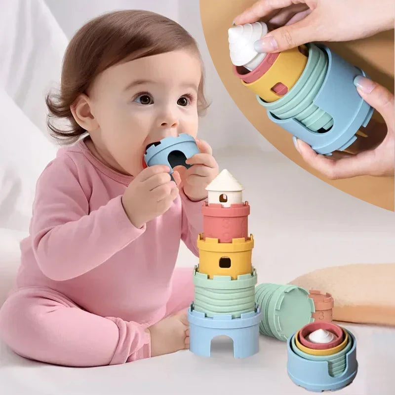 Smart Stacking Play – Stacking Tower Castle