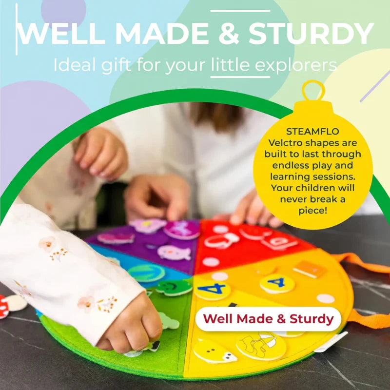 Educational & Engaging – Fine Motor Skills Board