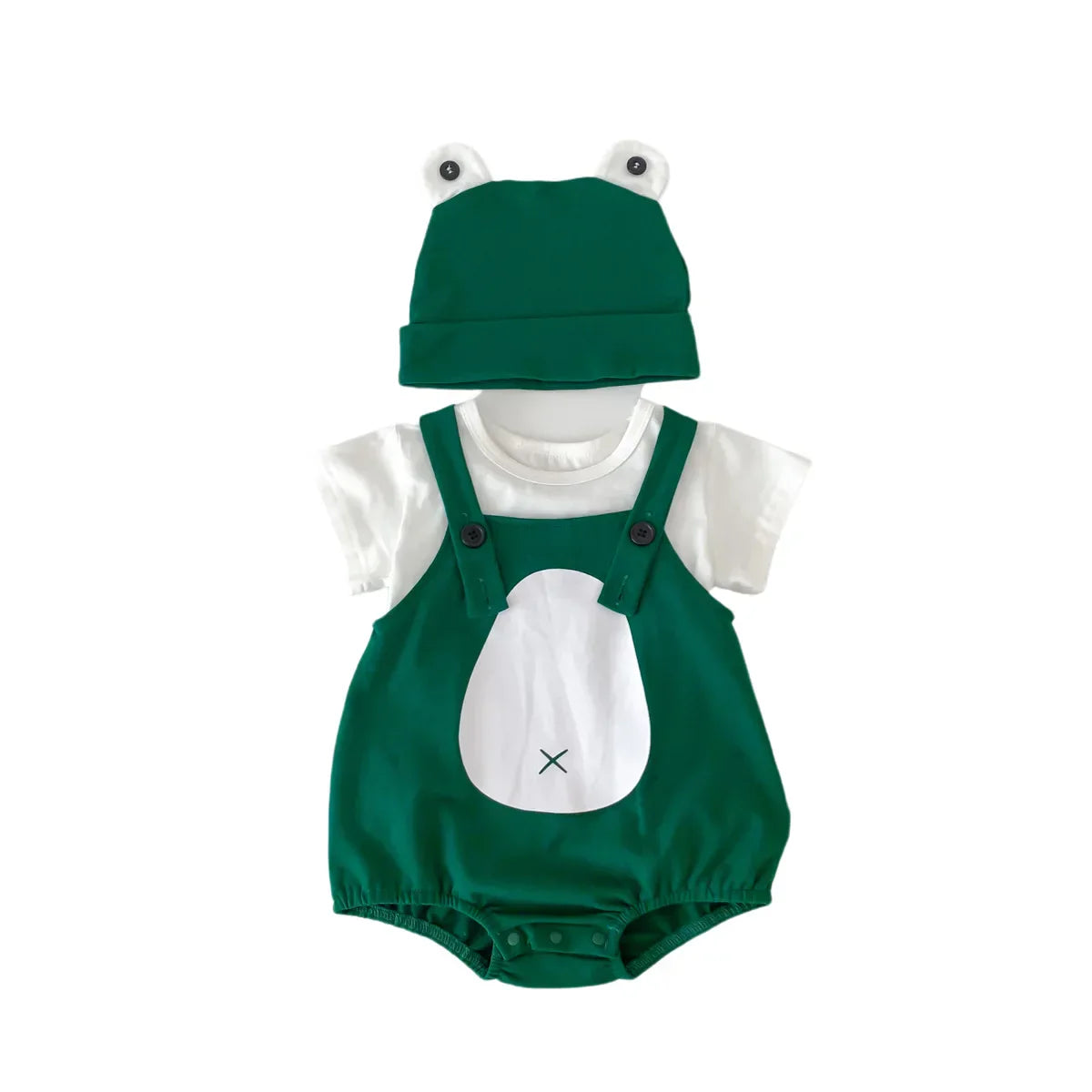 Plush & Comfortable - Frog Babysuit