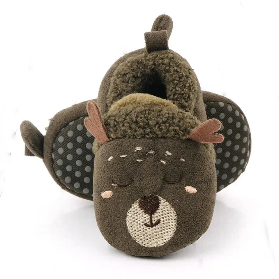 Cuddly soft animals - Toddler Animal slippers