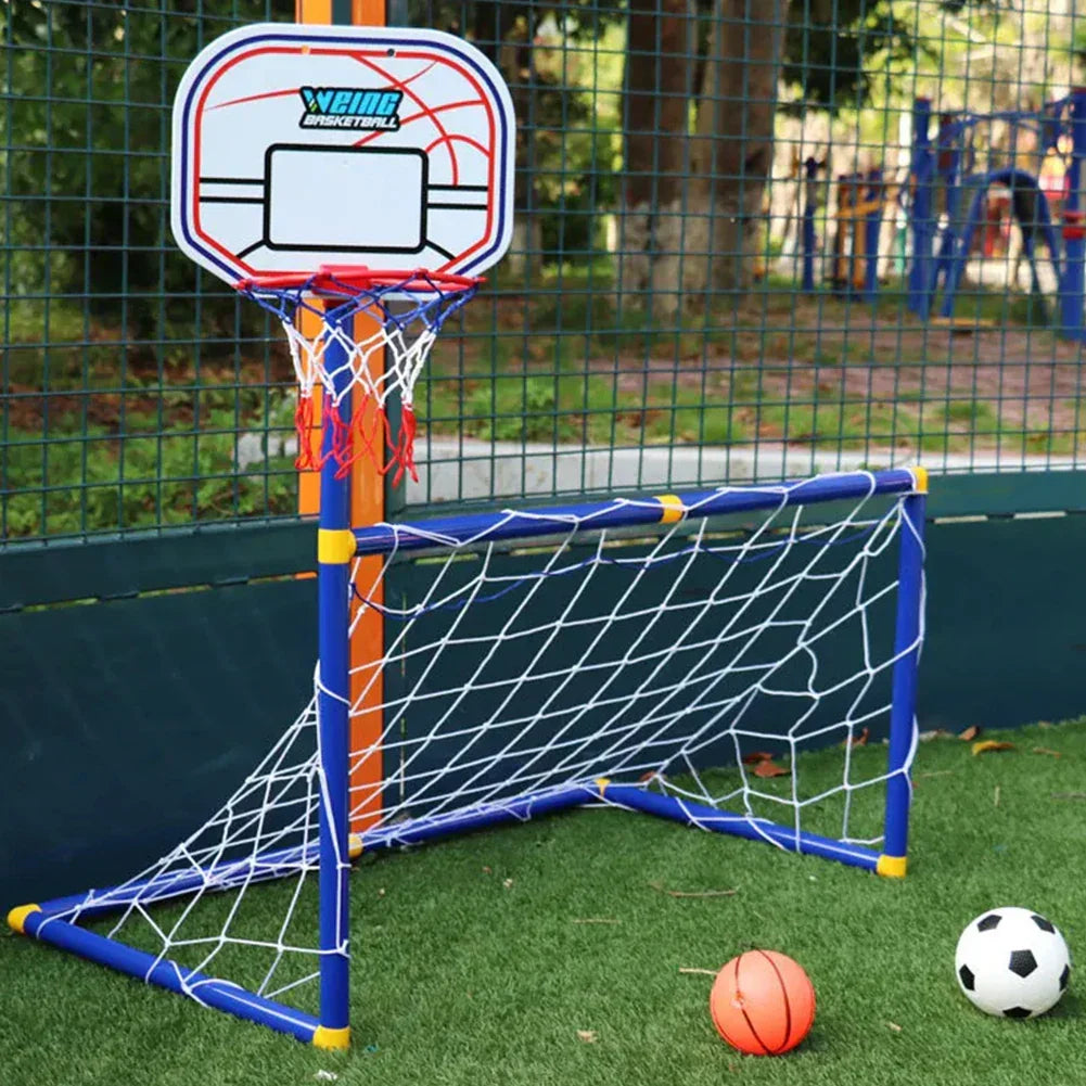Double Play - Soccer & Basketball Toy Set