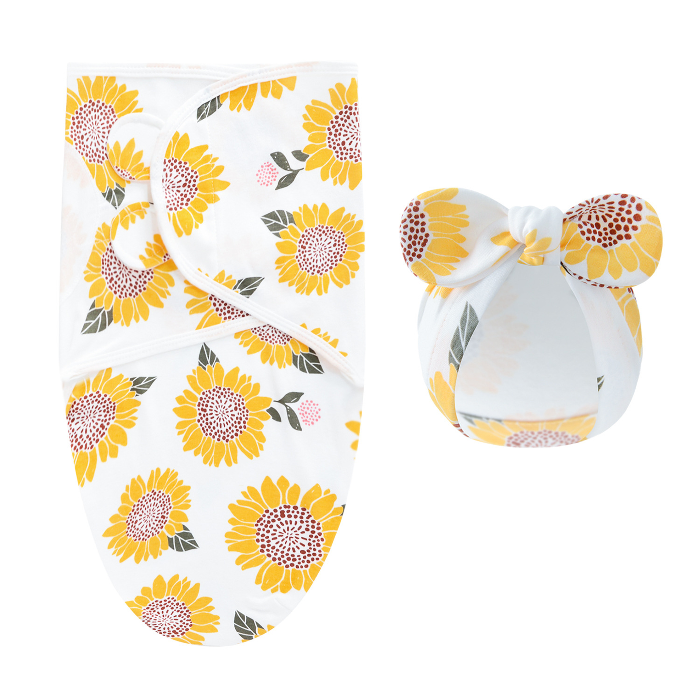 Peace & Comfort – Luxury Swaddle Blanket with Hat