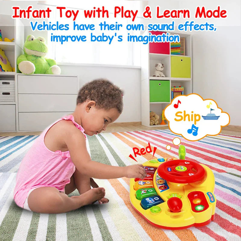 Engaging & Educational – Keyboard & Steering Wheel