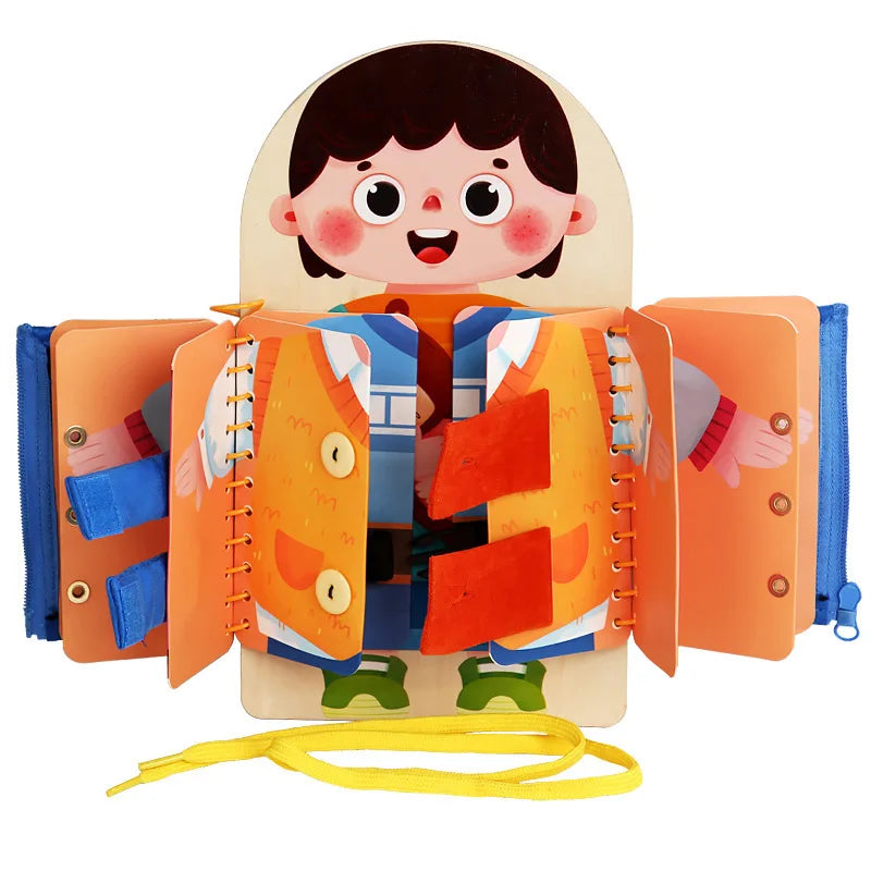 Self-Sufficient Play - Dress-up Brain-teaser Book