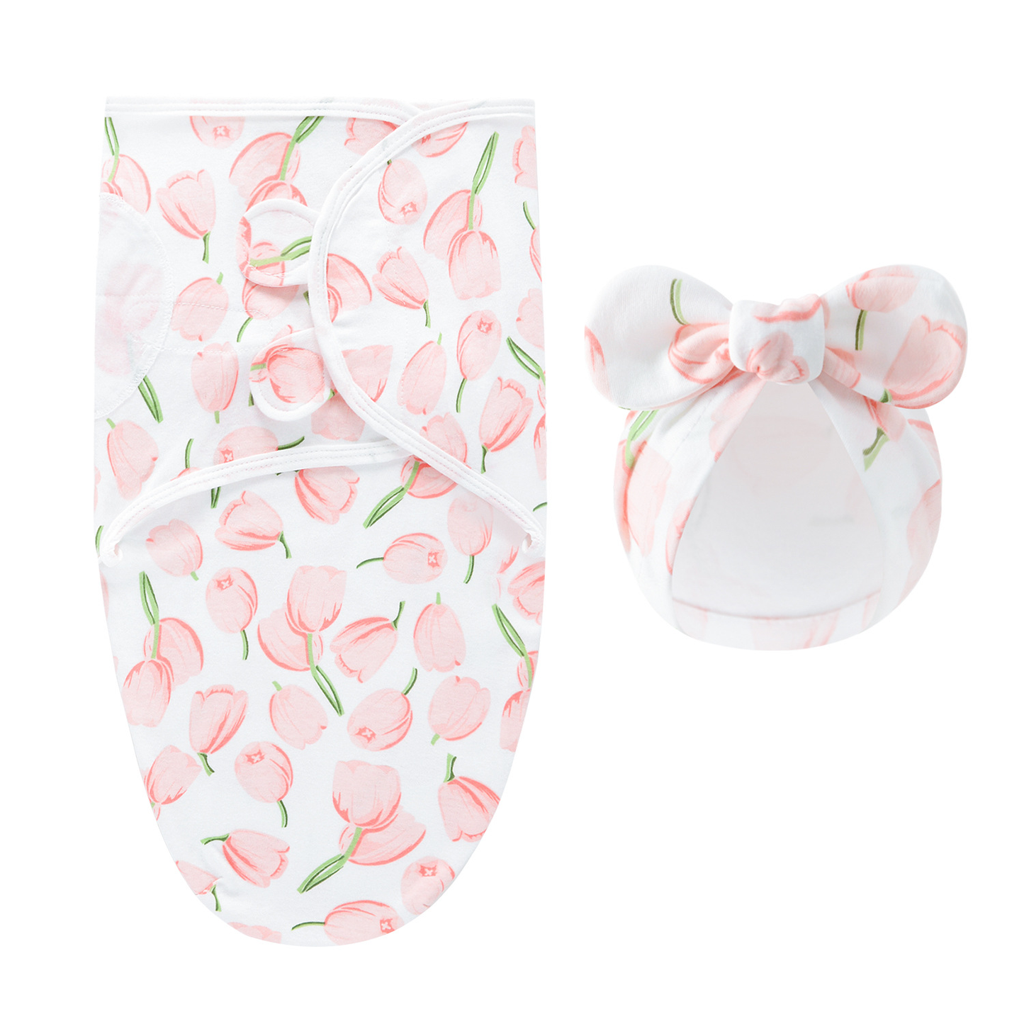 Peace & Comfort – Luxury Swaddle Blanket with Hat