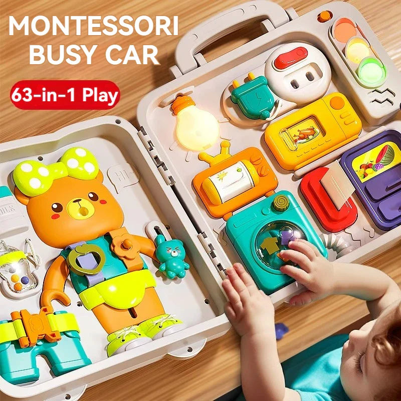 Educational & Multifunctional - Busy board with sound