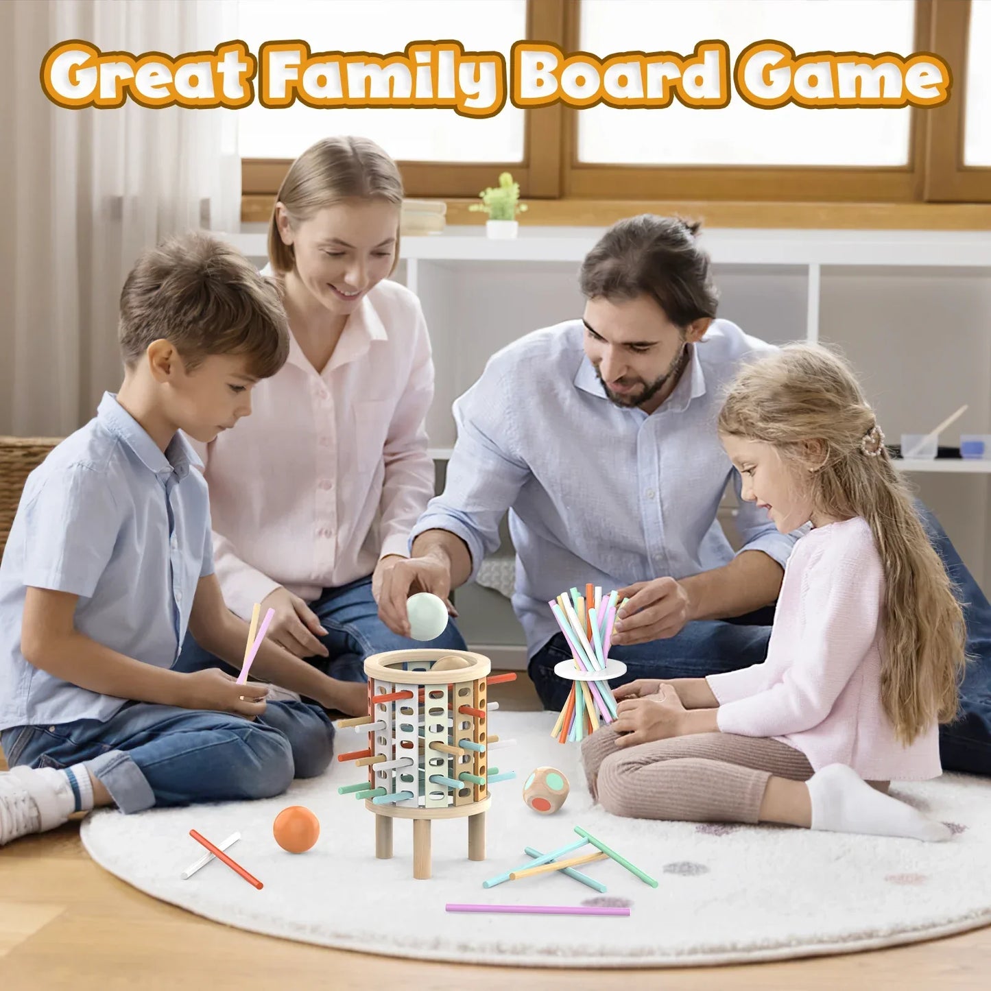 Stack & Count – Wooden Thinking Activity