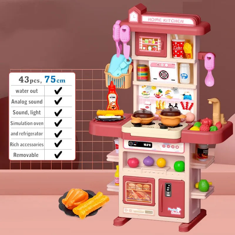 Cooking Play in Miniature - Kitchen Play Set