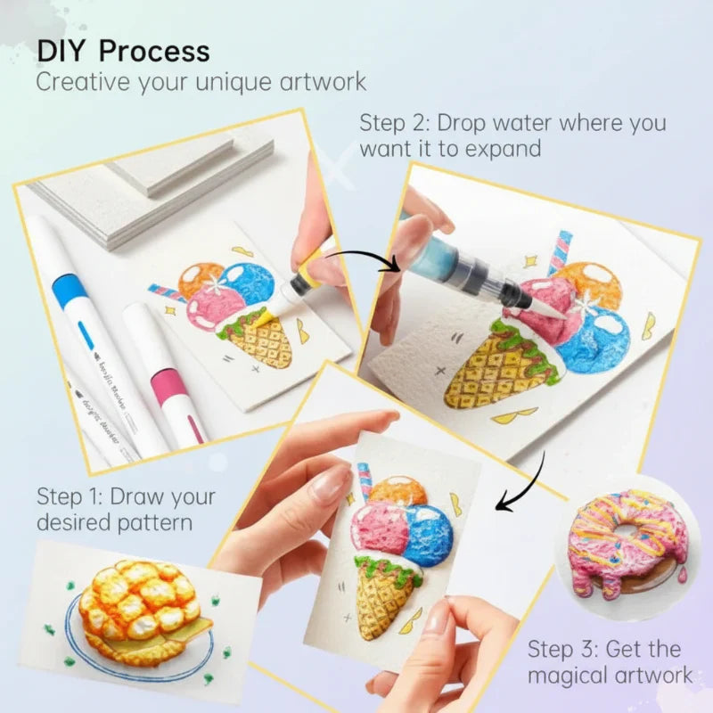 Colorful and creative – Innovative Texture Pen Set