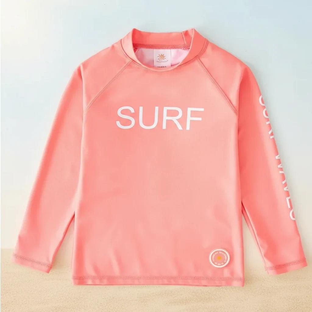 Protective & Flexible – Children's Long-Sleeved Surf Shirt with UPF 50+