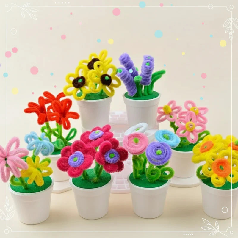 Colorful & Innovative – DIY Flower Pot Craft Kit
