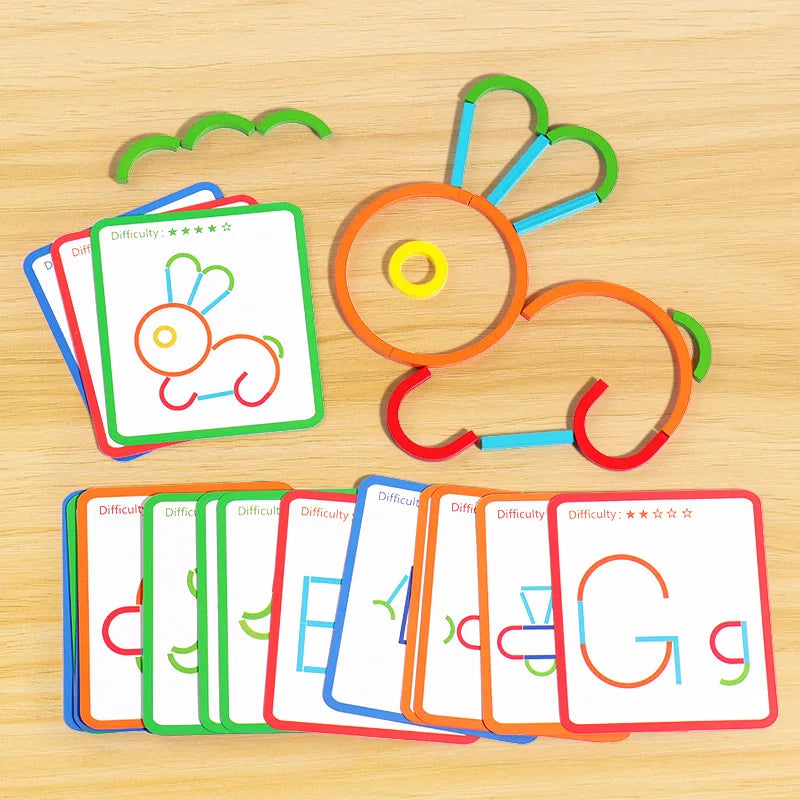 Smart & Innovative - Wooden Shapes Puzzle