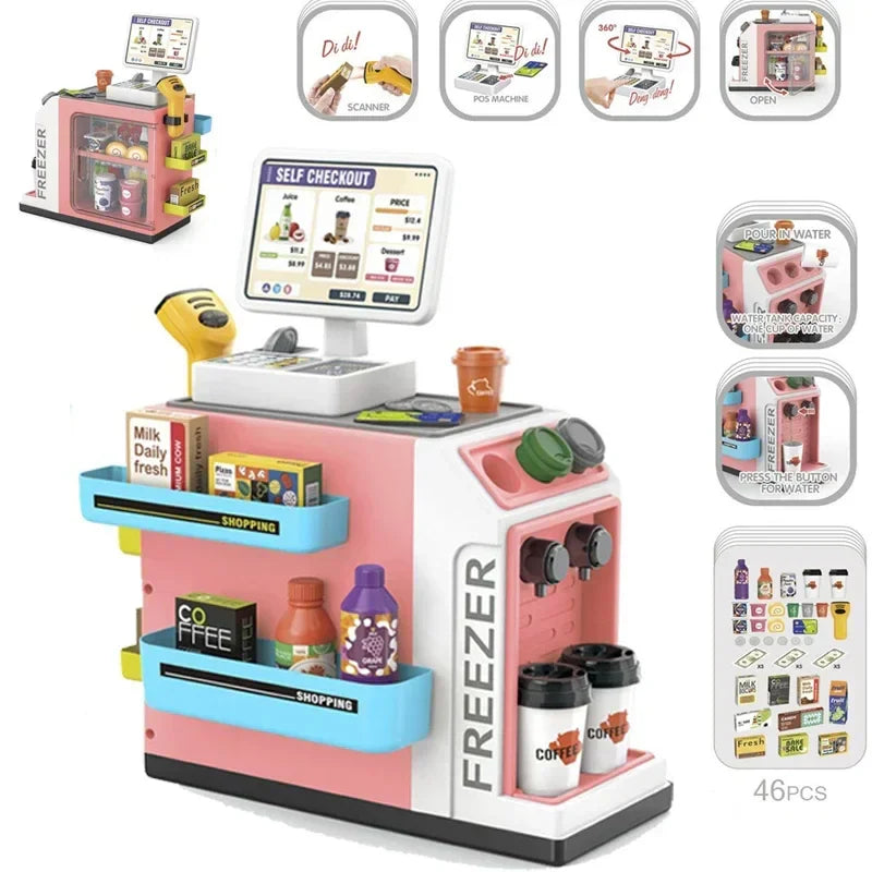 Shopping Play for Home - Toy Cash Register
