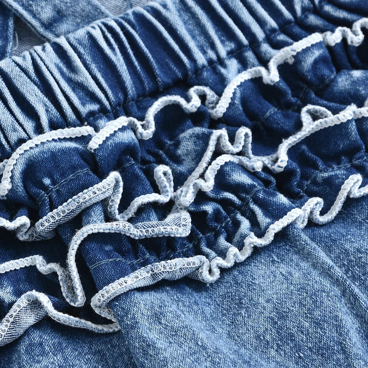 Cute Look - Denim Romper