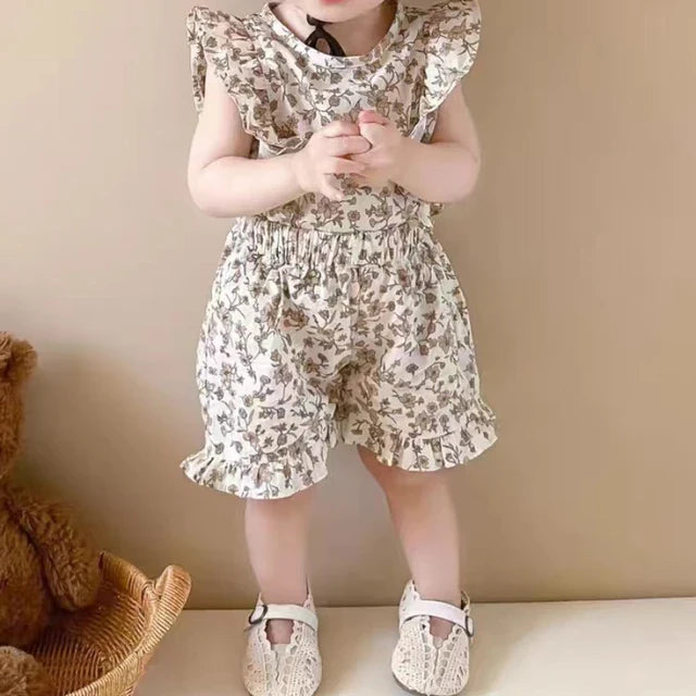 Floral happiness - Children's dress