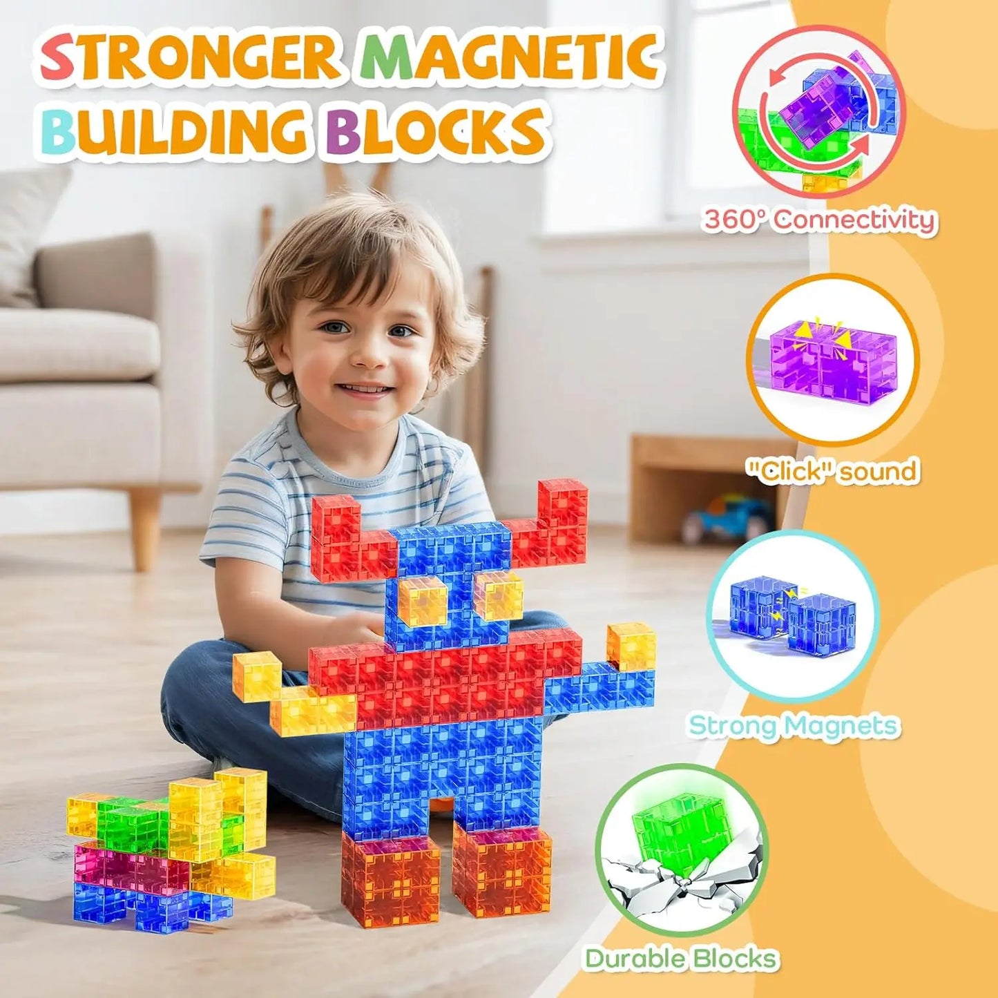 Fantasy & Play - Magnetic Building Blocks