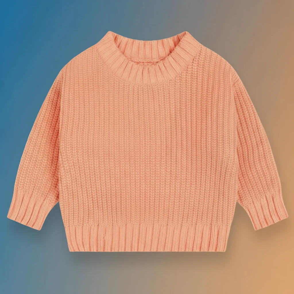 Classic & Cozy - Solid knit sweater