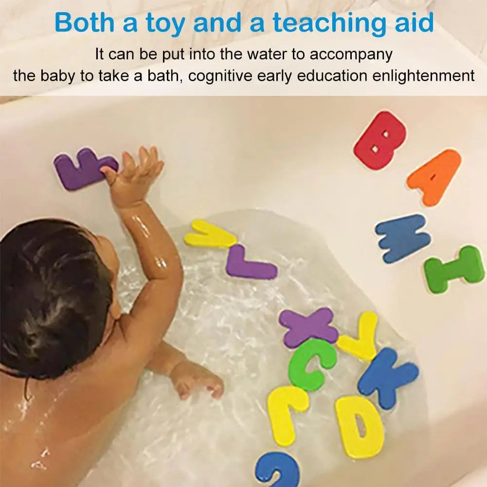 Educational & Play - Colorful Bath Letters