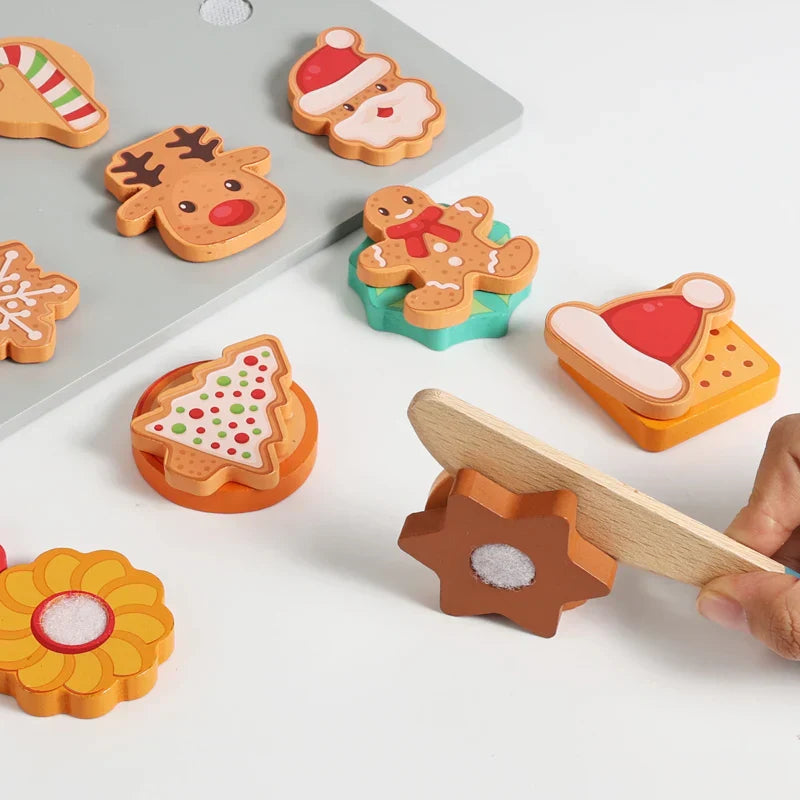 Innovative & Playful – Wooden Cookie Sorting Game