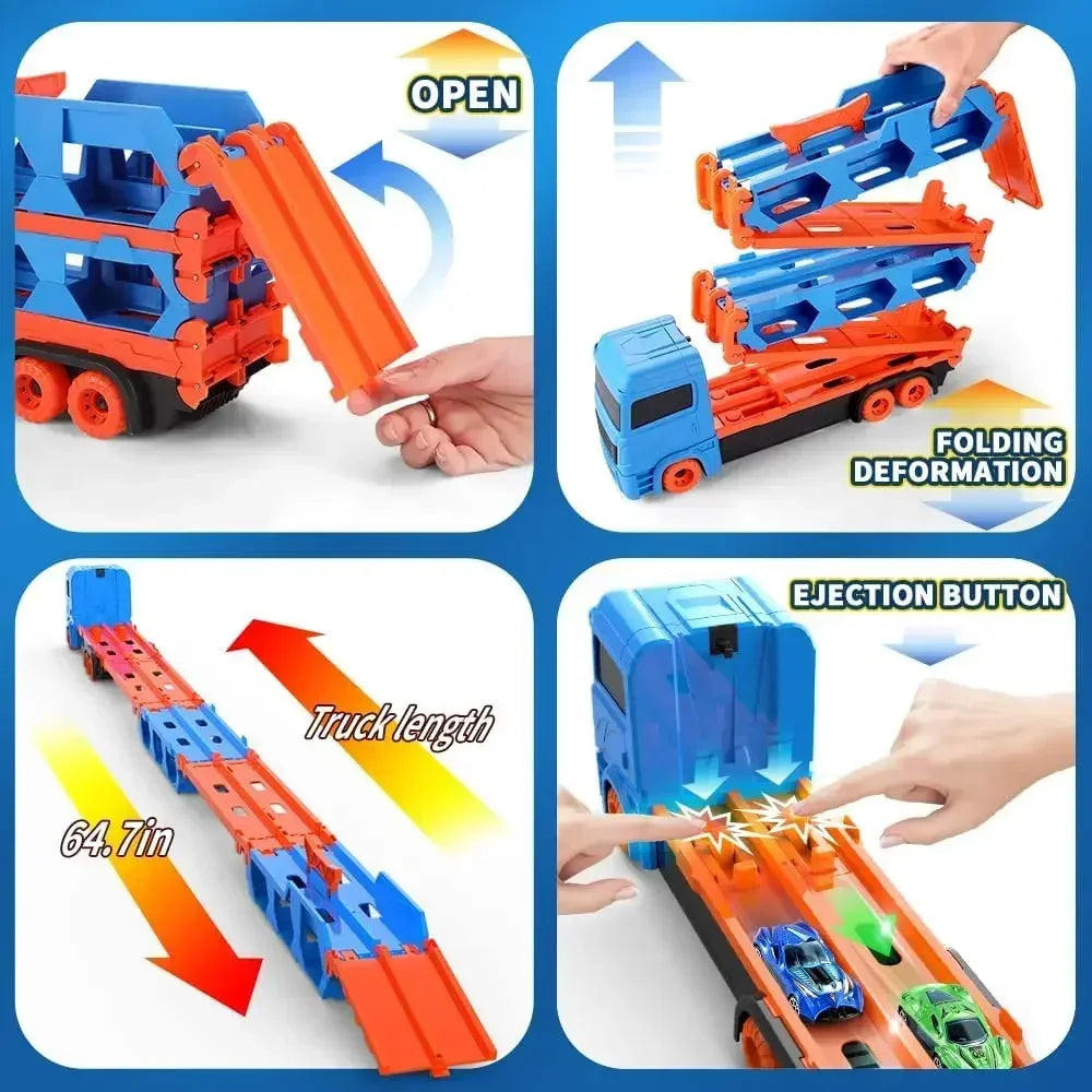 9-in-1 Racing Play - Transformable Toy Truck