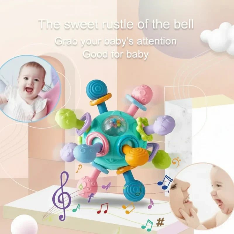 Plush & Safe – 3-in-1 Silicone Teether