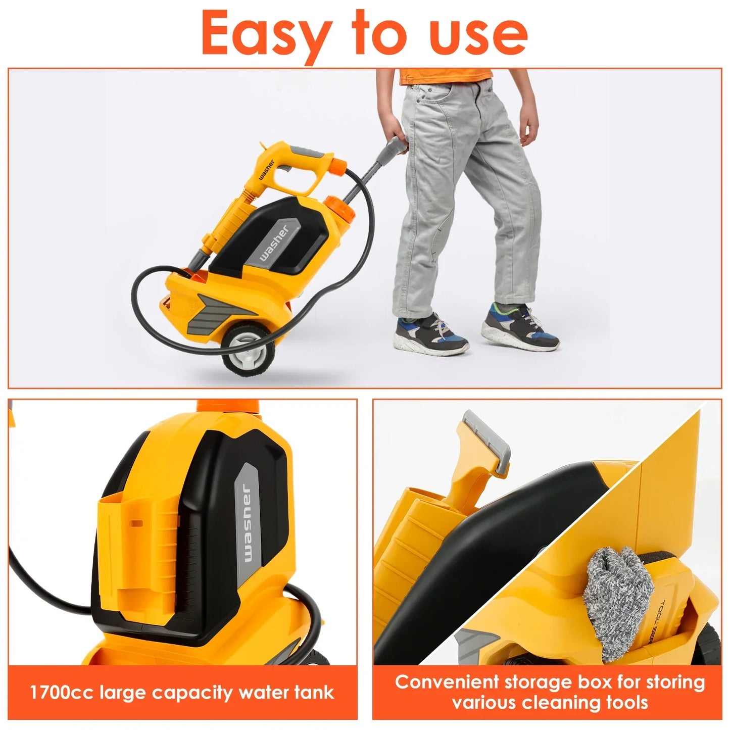 Playful & Play – Car Wash Play Set for Children