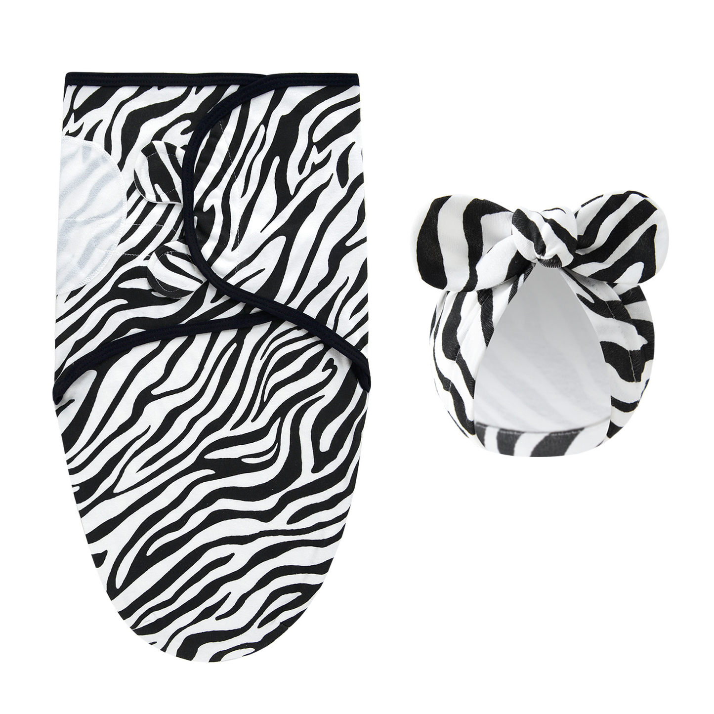 Peace & Comfort – Luxury Swaddle Blanket with Hat