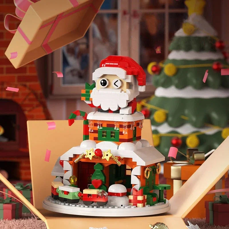 Cheerful & Decorative – Christmas Compact Building Blocks