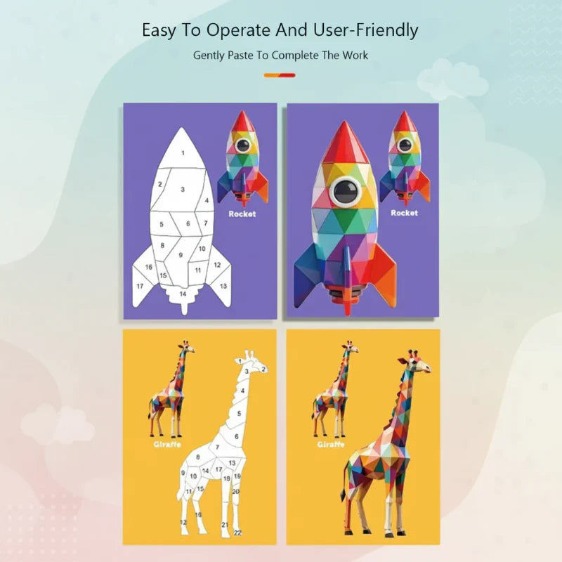 Innovative & Educational – Geometric 3D Puzzle