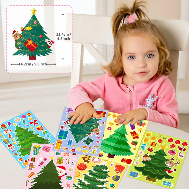 Build your own Christmas miracle - DIY Stickers